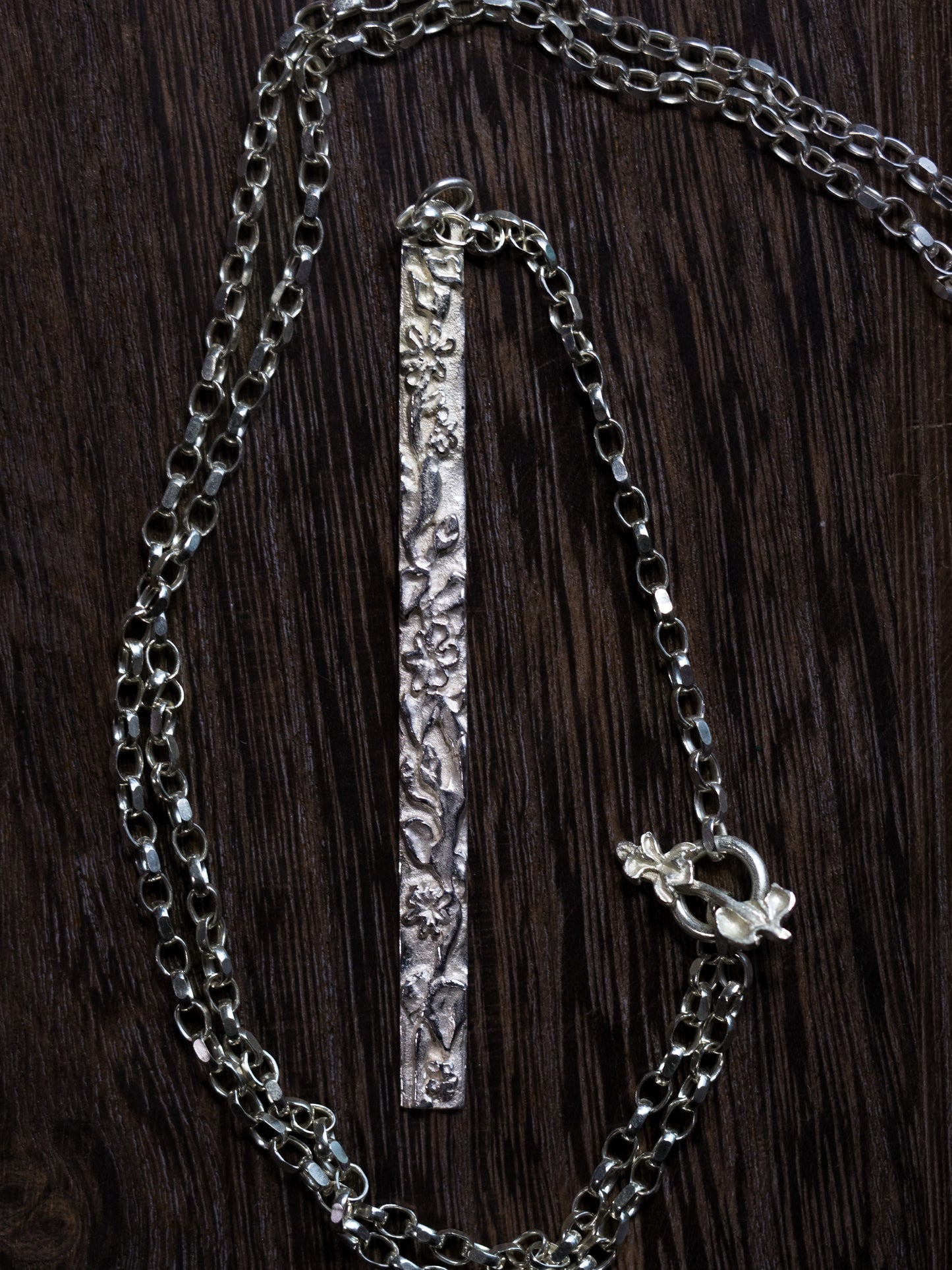 Jasmine Vine Talisman in Lariat Style