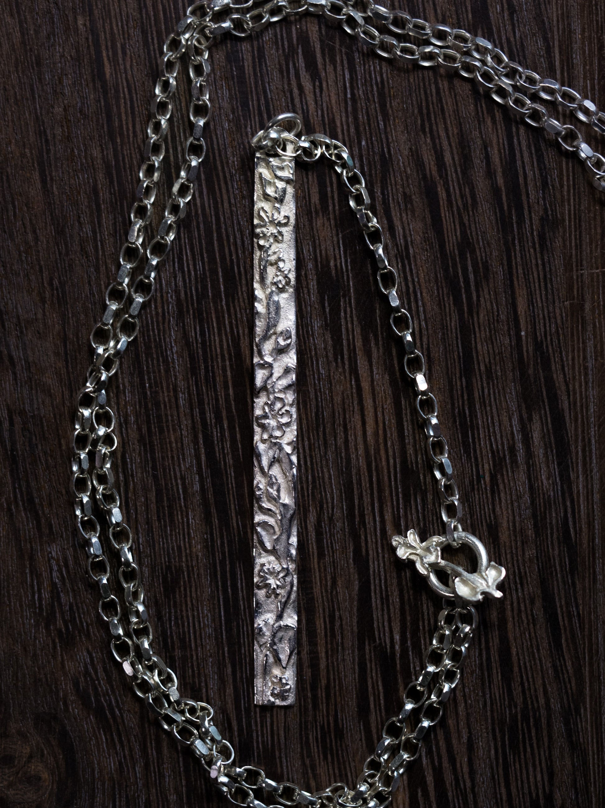 Jasmine Vine Talisman in Lariat Style